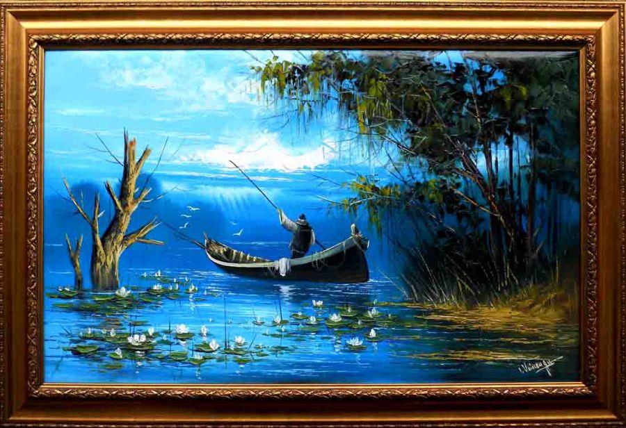 Fishing as an art - la20pescuit20printre20nuferi81x56.jpg